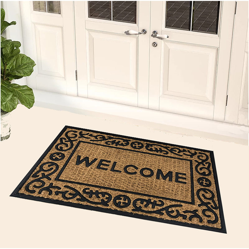 Canora Grey 30 Inch Indoor/Outdoor Heavy Duty Mat.Durable Stain